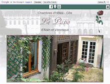 Tablet Screenshot of chambres-hotes-luneville.com